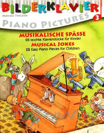 Objednat Nyní Musical Jokes - 28 Easy Piano Pieces for Children