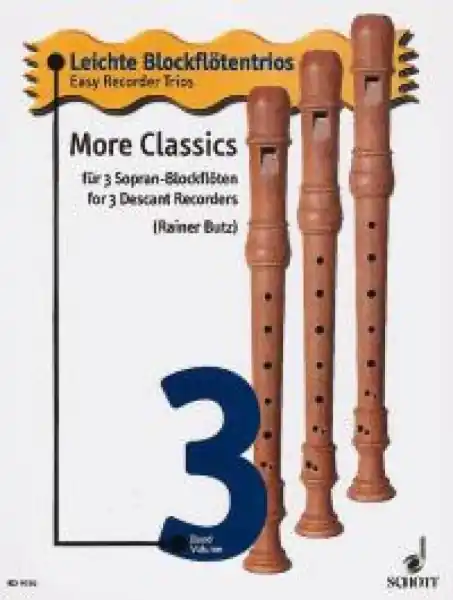 More Classics - klasické skladby pro 3 flétny Nová Kolekce