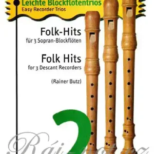 Cenová Bomba Folk-Hits Band 2 - 20 skladeb pro 3 zobcové flétny