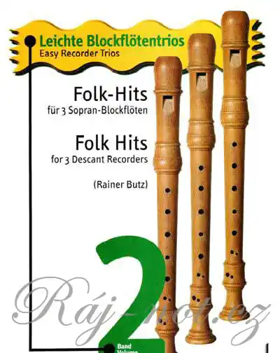 Cenová Bomba Folk-Hits Band 2 - 20 skladeb pro 3 zobcové flétny