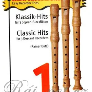 Časově Omezené Klassik-Hits Band 1 - 20 klasických skladeb pro 3 zobcové flétny