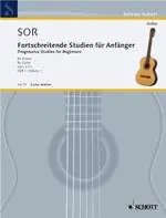 Časově Omezené 24 progressive Studies for Beginners op. 31 vol. 1 - Fernando Sor