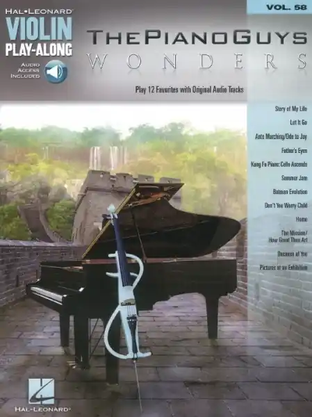 Violin Play-Along Volume 58 The Piano Guys – 12 skladeb pro housle Přímo Od Výrobce