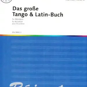 Tovární Cena Das große Tango & Latin-Buch - 30 skladeb pro akordeon