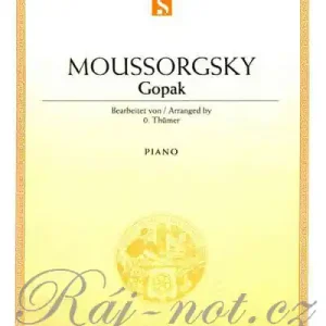 Expresní Doručení Gopak Russian Dance - noty pro sólo klavír od Modeste Moussorgsky