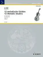 12 Melodic Studies op. 113 etudy pro violoncello od Sebastian Lee Nová Kolekce