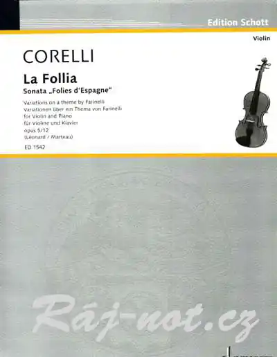 La Follia op. 5/12 - Arcangelo Corelli Ověřený