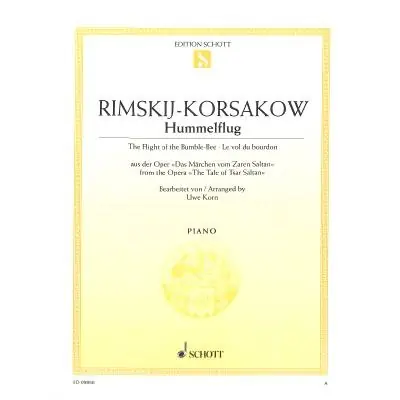 The Flight of the Bumble-Bee let čmeláka od Nikolai Rimsky-Korsakov pro klavír Odeslání Ihned