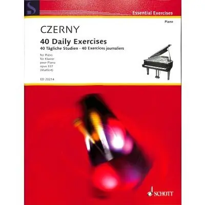 Finální Výprodej 40 denních cvičení op. 337 - Carl Czerny