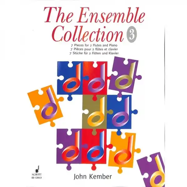 Akce The Ensemble Collection Vol. 3 - 2 příčné flétny a klavír - John Kember