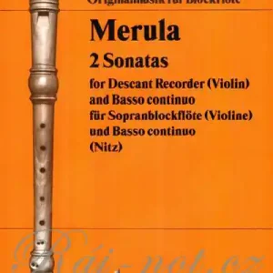 Akce Two Sonatas - dvě sonáty pro zobcovou flétnu a klavír