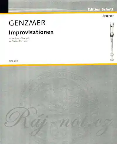 Přímo Od Výrobce Improvisations - improvizace pro zobcovou flétnu