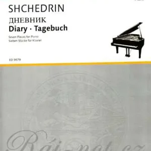 Diary - sedm kusů pro klavír od Rodion Shchedrin Sleva