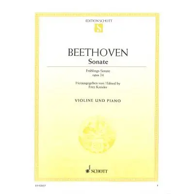 Sonata F Major Spring, op. 24 - skladba pro housle a klavír Nová Kolekce