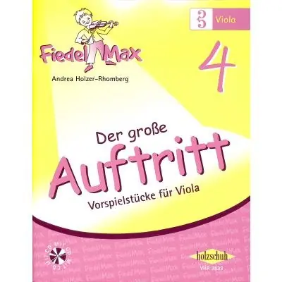 Objednat Nyní Holzer Rhomberg Andrea FIEDEL MAX 4 - DER GROSSE AUFTRITT