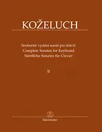 Víkendová Akce Souborné vydání sonát pro klavír II - Leopold Koželuh