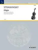 Igor Stravinsky Elegy - viola, housle Nejprodávanější