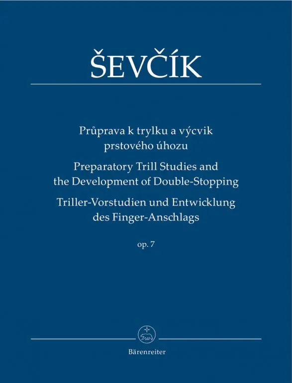 Průprava ke cvičení trylků pro housle op. 7, sešit 1 - Otakar Ševčík Nakupujte Hned