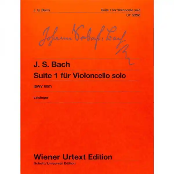 Suite I G Major BWV 1007 - drobné skladby pro violoncello Omezená Nabídka