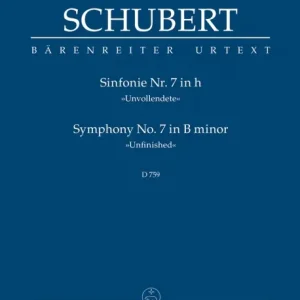 Symphony no. 7 in B minor D 759 "Unfinished" Schubert, Franz Nová Kolekce