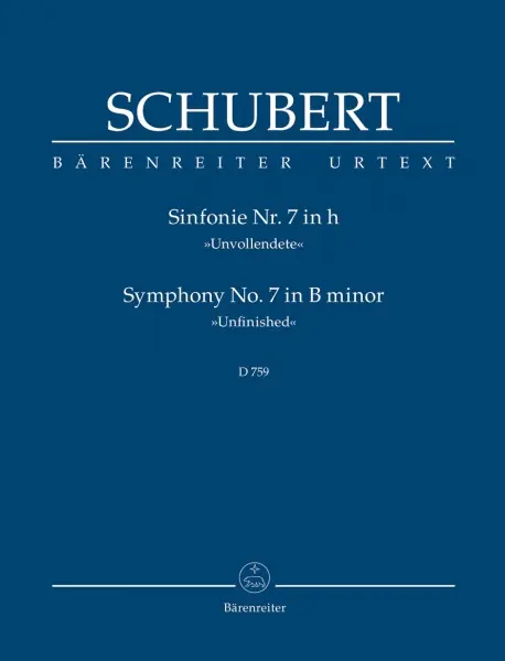 Symphony no. 7 in B minor D 759 "Unfinished" Schubert, Franz Nová Kolekce