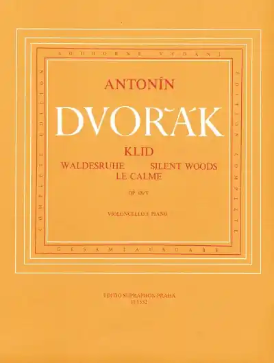Nízká Cena Klid op. 68, č. 5 pro violoncello a klavír - Antonín Dvořák
