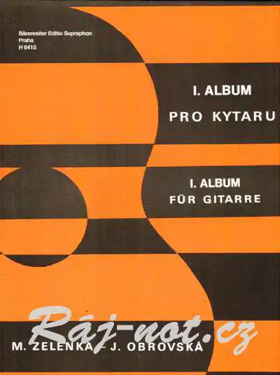 Cenová Bomba Album pro kytaru I - Jana Obrovská, Milan Zelenka