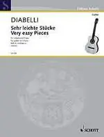 Top Prodej Very easy Pieces Vol. 3 pro kytara a klavír od Anton Diabelli