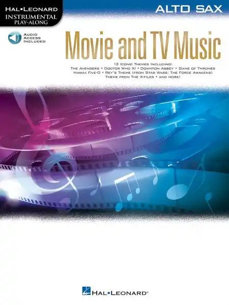 Super Cena Noty k filmovým písním pro altový saxofon Movie and TV Music