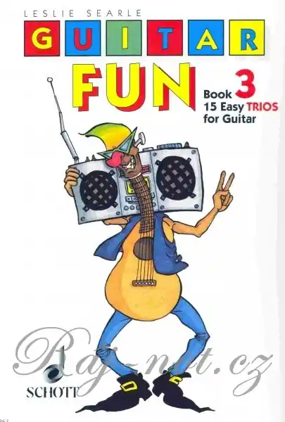 Guitar Fun Vol. 3 - 15 jednoduchých trií pro 3 kytary - Leslie Searle Dokud Zásoby Vydrží