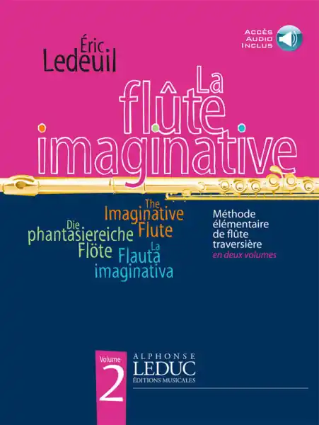 Akce La Flute Imaginative Volume 2 - učebnice pro příčnou flétnu
