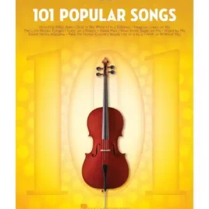 101 Popular Songs pro violoncello Nízká Cena