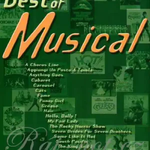 Best Of Musical - skladby z muzikálů pro zpěv a klavír Zlevněný