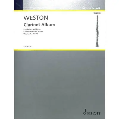 Clarinet Album Vol. 4 - Klarinet in B a klavír Autentický