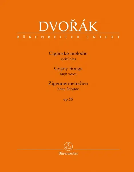 Akční Cena Cigánské melodie op. 55 (soprán/tenor) - Antonín Dvořák