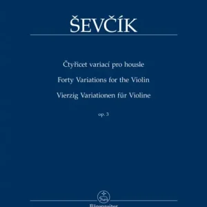 Akční Cena Čtyřicet variací pro housle op. 3 - Otakar Ševčík