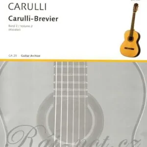 Carulli-Brevier Vol. 2 - pokročilé úpravě pro kytaru Nejlepší Cena