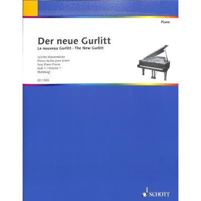 Rychlé Dodání The new Gurlitt 1 - jednoduché skladby pro klavír Cornelius Gurlitt