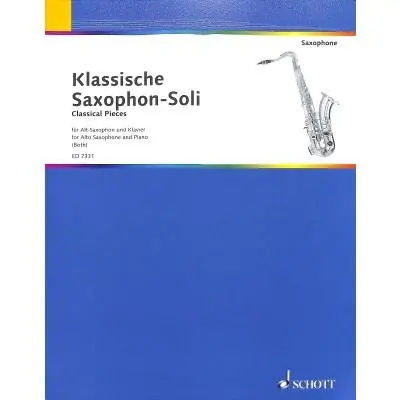 Originální Klasické skladby pro alt saxofón a klavír