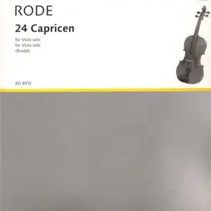 24 Caprices pro violu Jacques Pierre Rode Speciální Cena