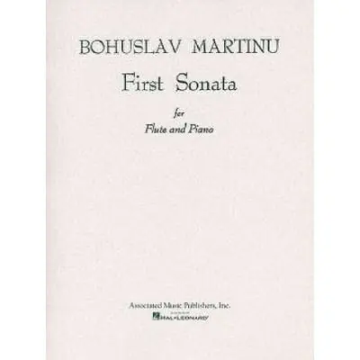 SONATE 1 pro příčnou flétnu a klavír od Martinu Bohuslav Akční Cena