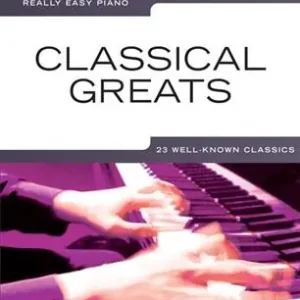 Akční Cena Really Easy Piano Classical Greats - pro klavír