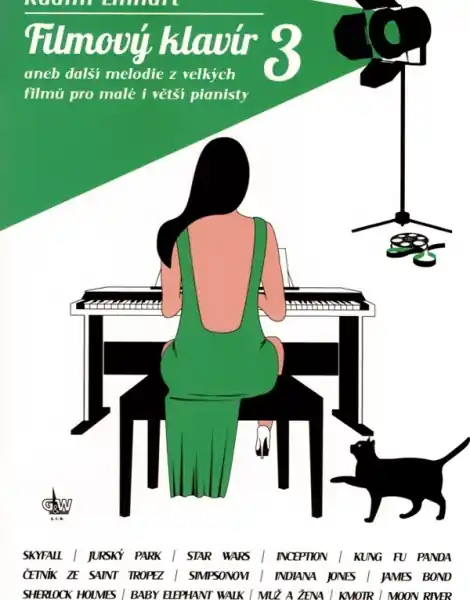 Filmový klavír 3 aneb melodie z velkých filmů pro malé pianisty - Radim Linhart Omezená Nabídka