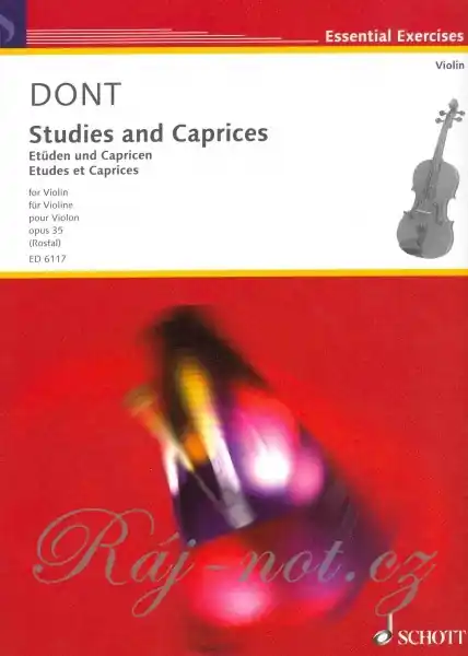 Studies and Caprices op. 35 - Jacob Dont Horká Nabídka