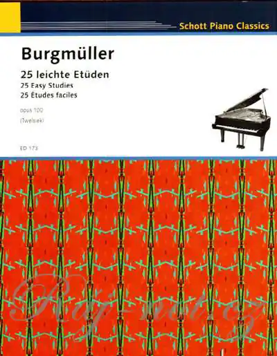 Super Cena 25 Studies op. 100 - Friedrich Burgmueller
