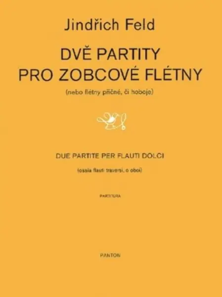 Zlevněný Dvě partity pro zobcové flétny - Jindřich Feld