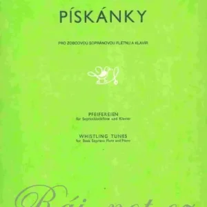 Pískánky pro zobcovou sopránovou flétnu a klavír - Jan Kapr Kup Teď