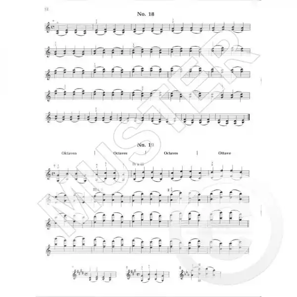 Violin Studies Op.9 - technická cvičení pro housle Speciální Cena