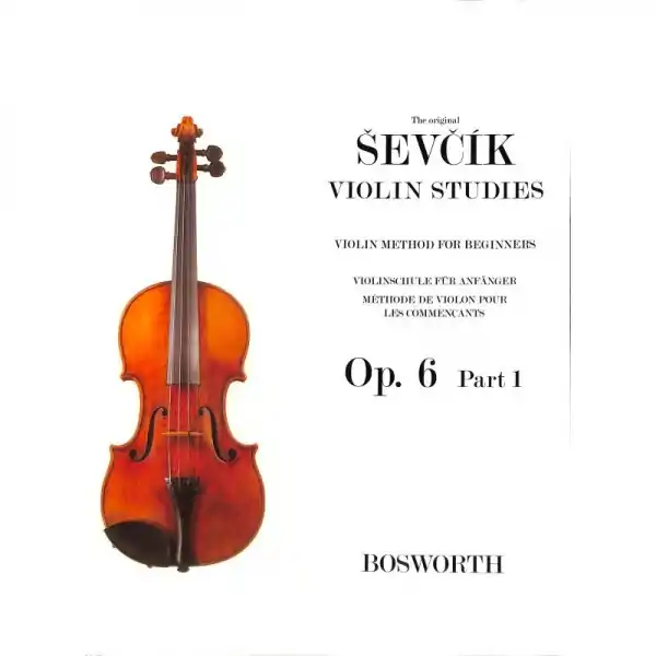 Violin Method For Beginners Op.6 Part 1 - učebnice techniky hry na housle Ihned K Objednání