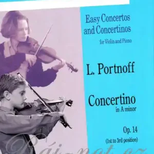 Concertino in A Minor For Violin And Piano Op.14 od Leo Portnoff Objednat Nyní